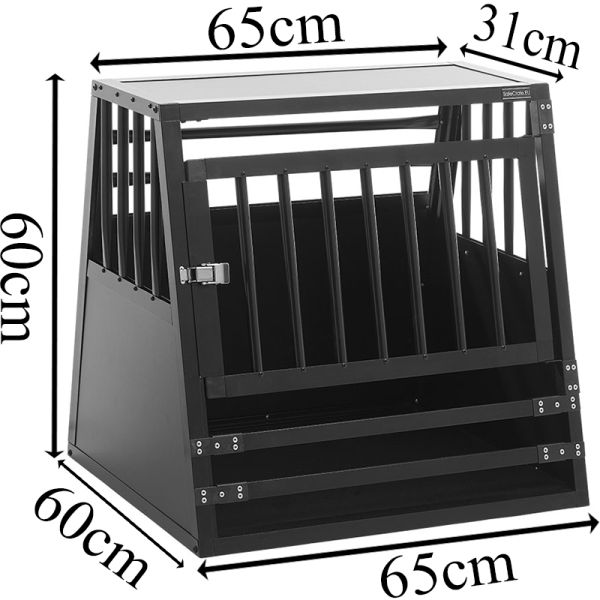  SafeCrate - Medium Wide Low Med Trin - Hundebur