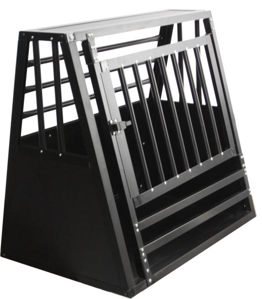 SafeCrate - Medium Wide med Trin - Hundebur