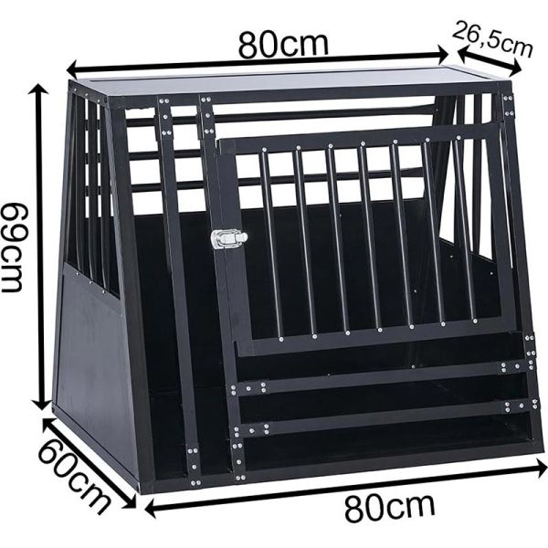 SafeCrate - XL Wide Med Trin - Hundebur