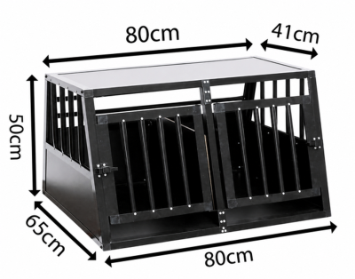 SafeCrate Basic - Double Xtra Small - Hundebur