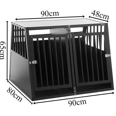 SafeCrate Basic - Double Large - Hundebur