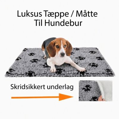 Luksus Tæppe / Måtte Til Hundebur Med Skridsikkert Underlag